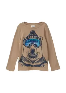 T-Shirt - 8433/BROWN