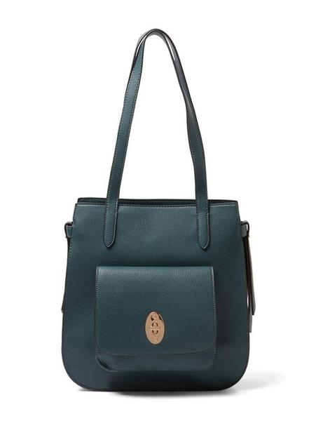 KRYSTAL Shopper, petrol W/E - 36/petrol