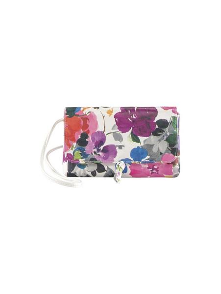 LUNA RIVIERA Flap bag, flower white - 117/flower w