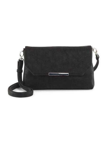 KIRA Flap bag, black - 60/black