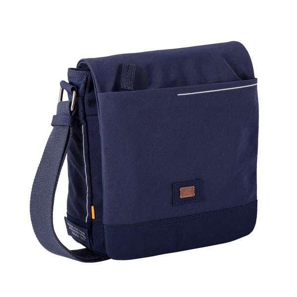 City, Flap bag M top zip, dark blue - 053/dark blu