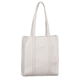 Elfie, Zip tote bag M, white - 012/white