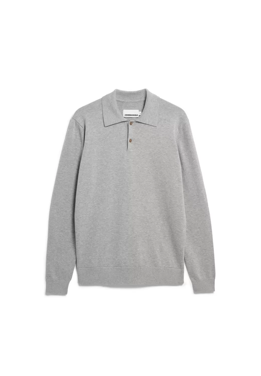 KNIT LONGSLEEVE POLOSHIRT male
