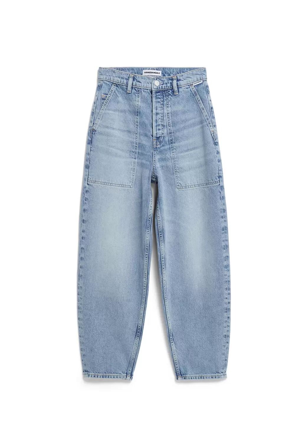BAARLY HIGH WORKER BARREL JEAN female