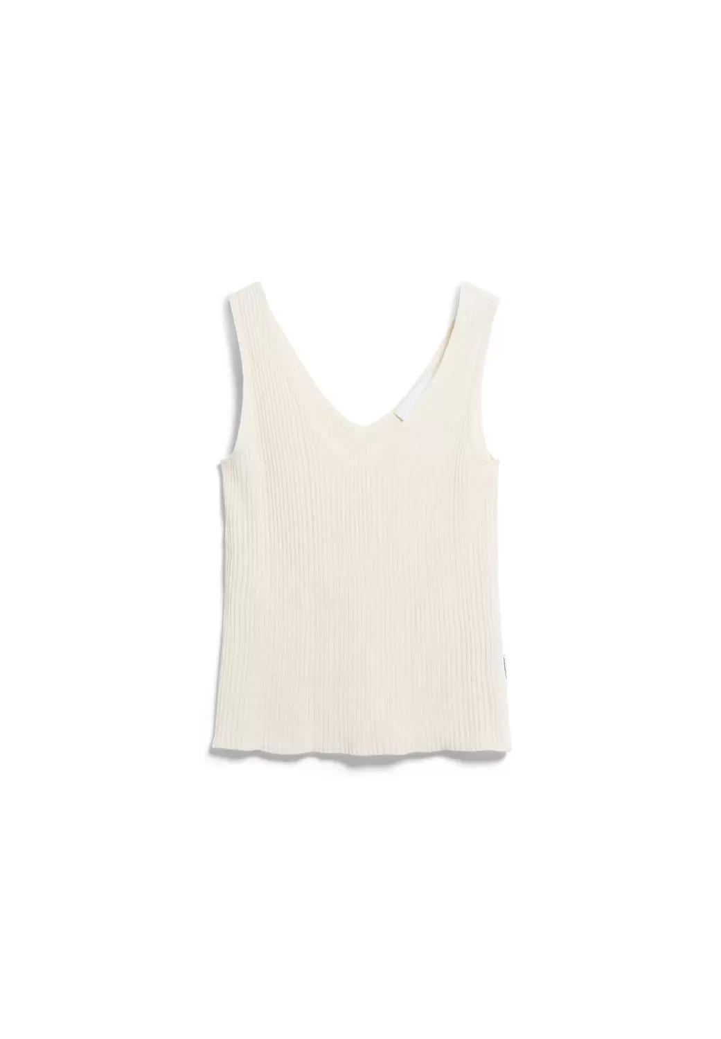 LINEN BLEND KNIT TOP female