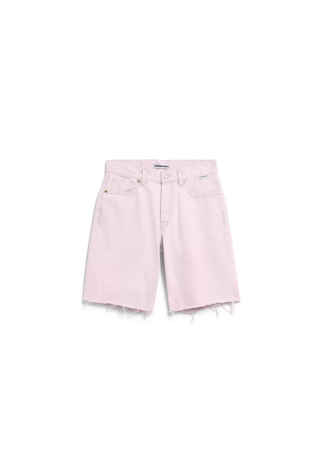 THAALINA MID WAIST DENIM SHORT female