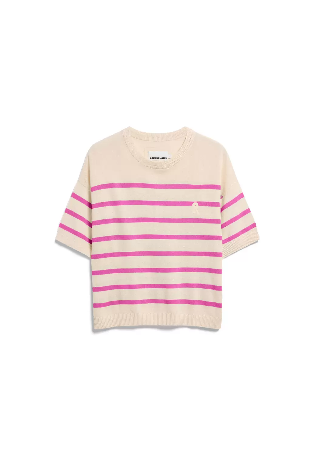 STRIPED LINEN BLEND SWEATER female
