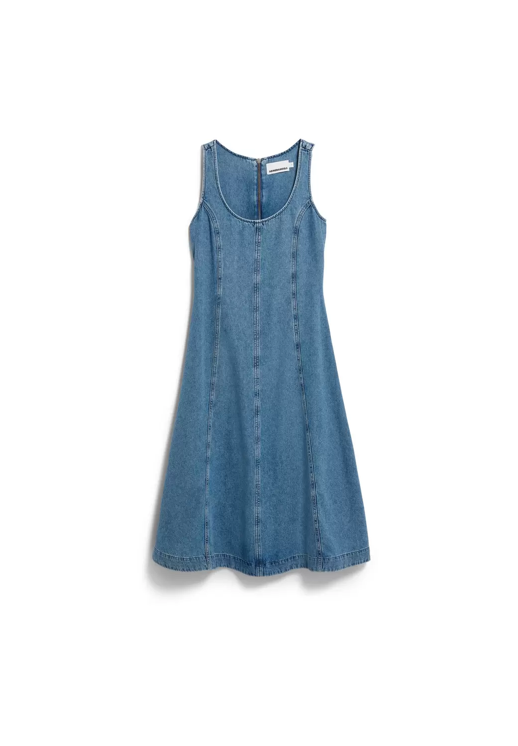 DENIM MIDI DRESS