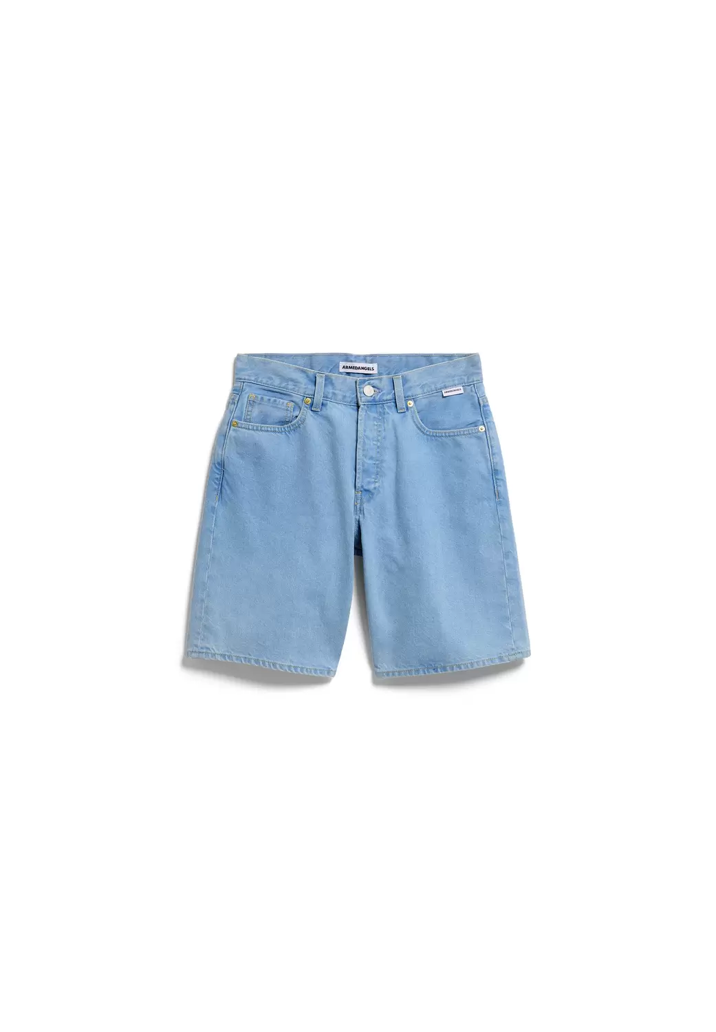 THAALINA MID WAIST DENIM SHORT