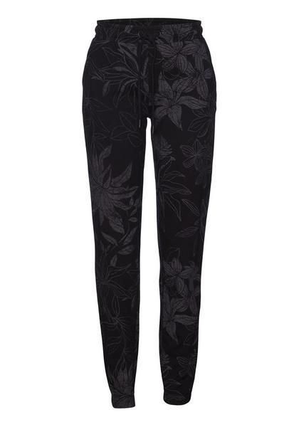 LAS soft lily Pants - 24091/black aop