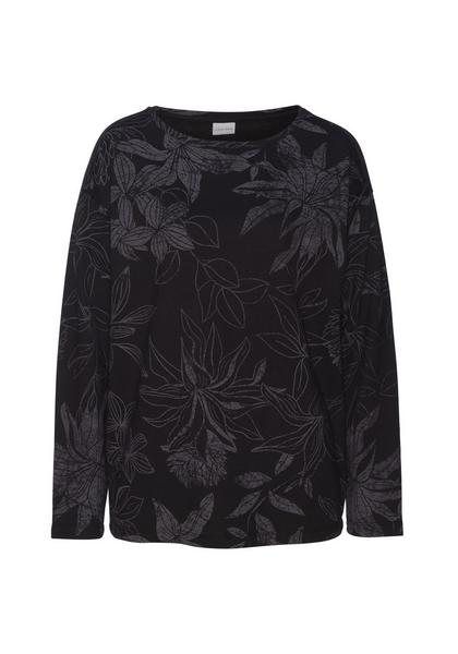 LAS soft lily Sweatshirt - 24091/black aop