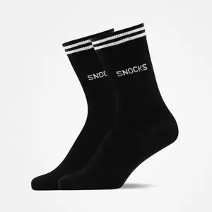 Retro Socks Uni, 2pcs, Black, size 39 - 9/Black