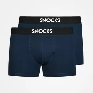 Boxershorts with Logo Men, 2pcs, Navy - 130/Navy