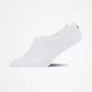 Invisible Socks Uni, 2pcs, White, siz - 2/White