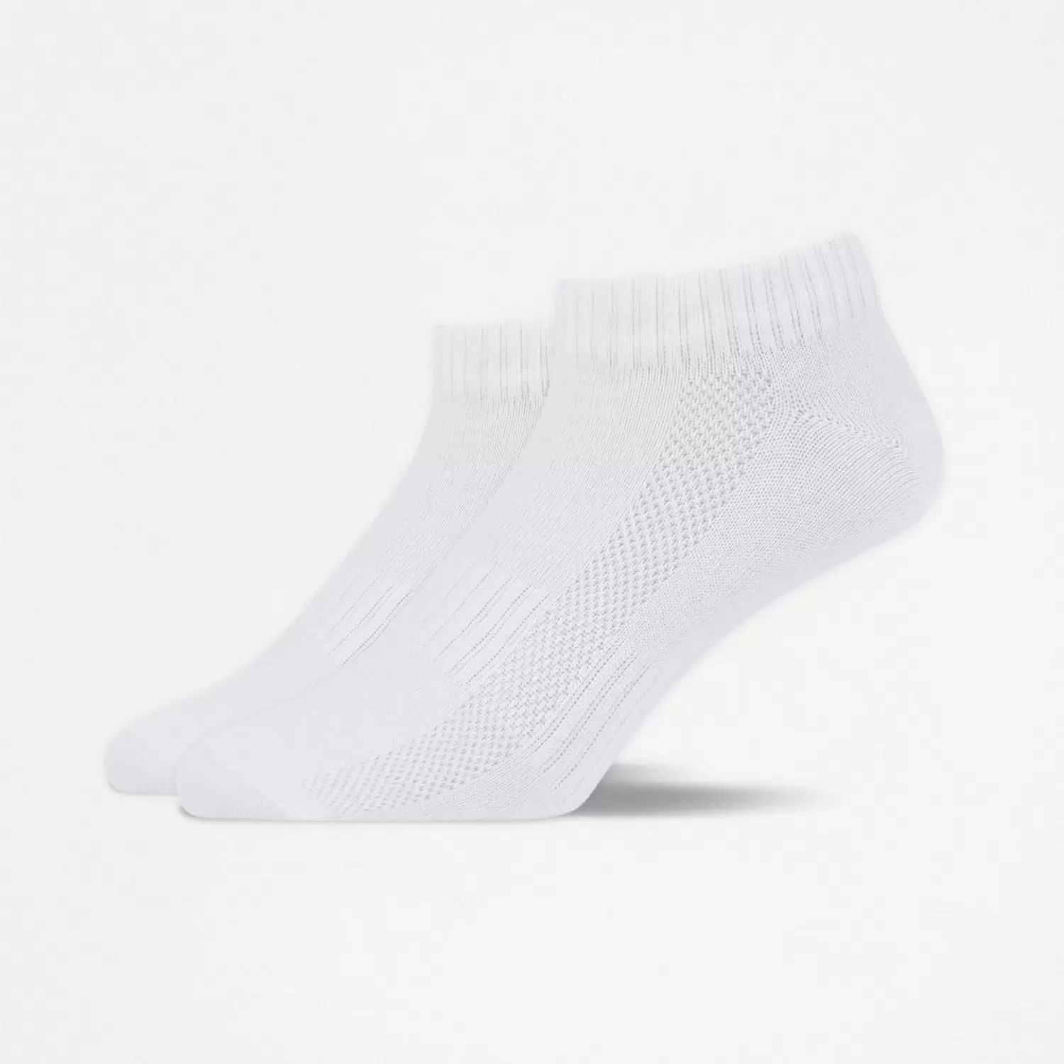 Quarter Socks Uni, 2pcs, White