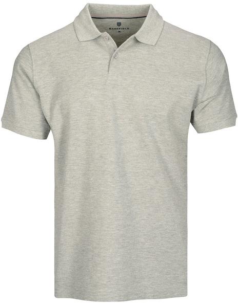 (S)NOS Polo Pikee 1/2 - 807/SILBERMEL.