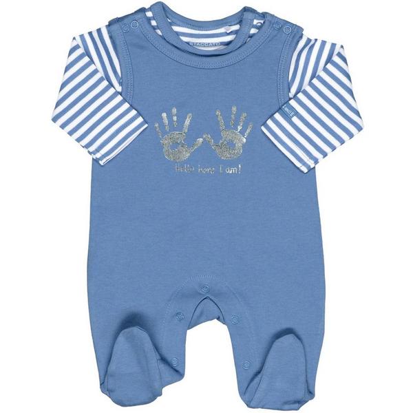 Strampler+Shirt - 622/JEANS UNI