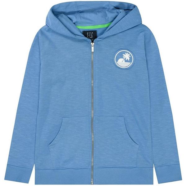 Kn.-Kap.-Sweatjacke - 634/SEA STRUCTURE