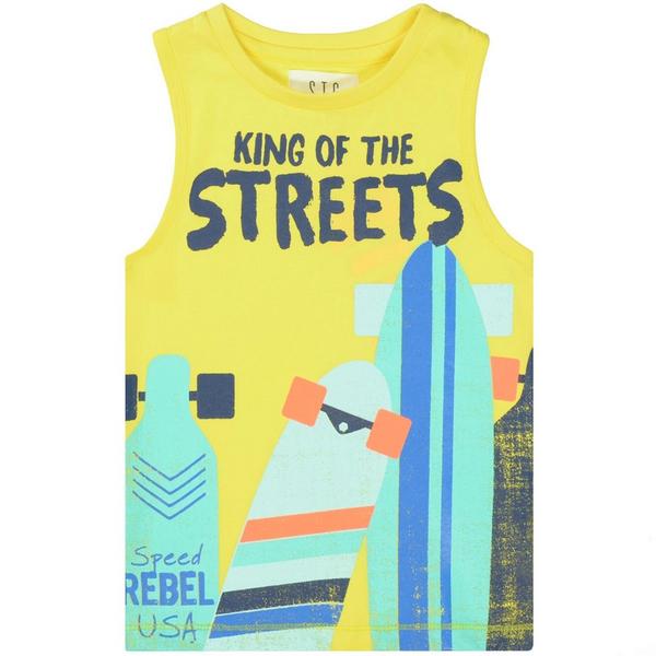 Kn.-Tanktop - 309/BRIGHT YELLOW