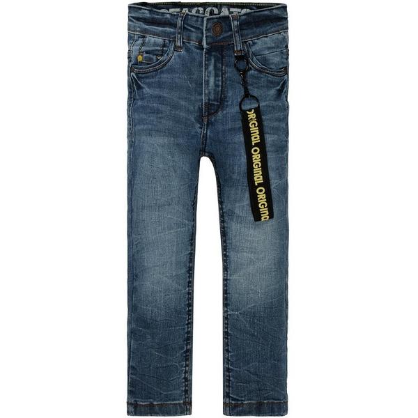 Kn.-Jeans, Skinny + Karabiner - 640/BLUE DENIM