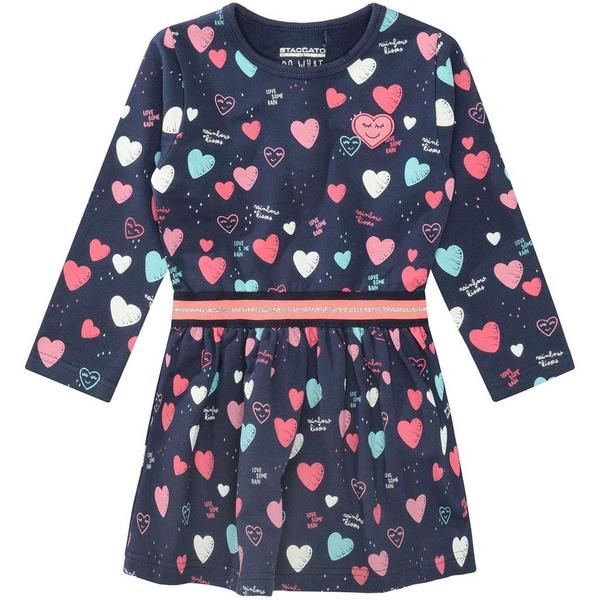 Md.-Sweatkleid - 604/DARK MARINE-AOP