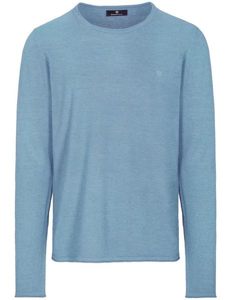 Rundhals Pullover - 604/WATER MEL.