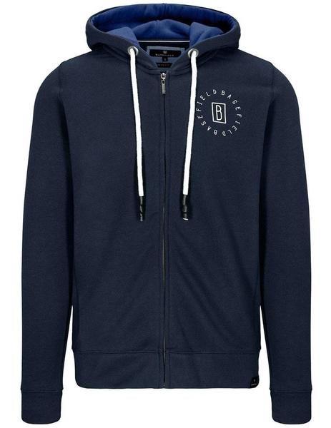 Hoodie Sweatcardigan - 607/BLUE NAVY