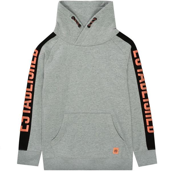 Kn.-Sweatshirt - 801/GREY MEL.-STRUCTURE