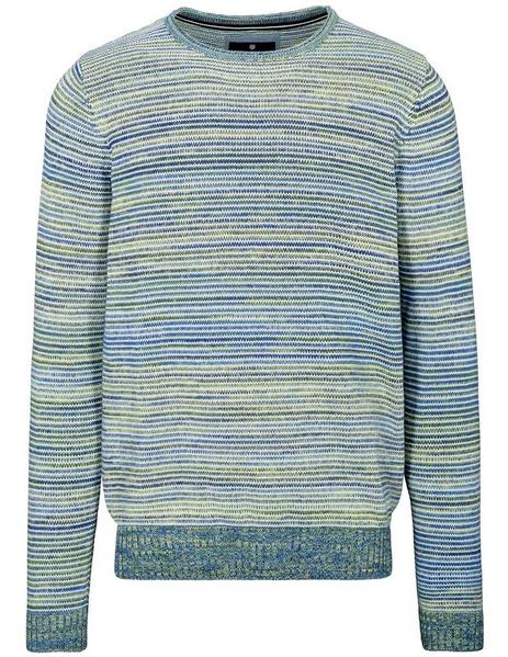 Rundhals Pullover - 502/LEAF