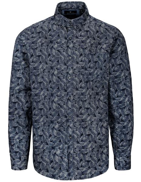 He.-Freizeithemd 1/1 - 607/BLUE NAVY