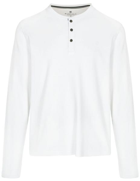 (S)NOS Henley 1/1 Arm - 100/100 WEISS