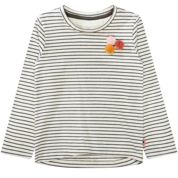 Md.-Shirt - 104/CREAM MEL.STR.