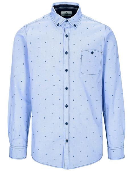 Freizeithemd 1/1 Arm BD - 605/TRUE BLUE