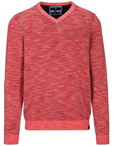V Pullover - 410/RED MEL.