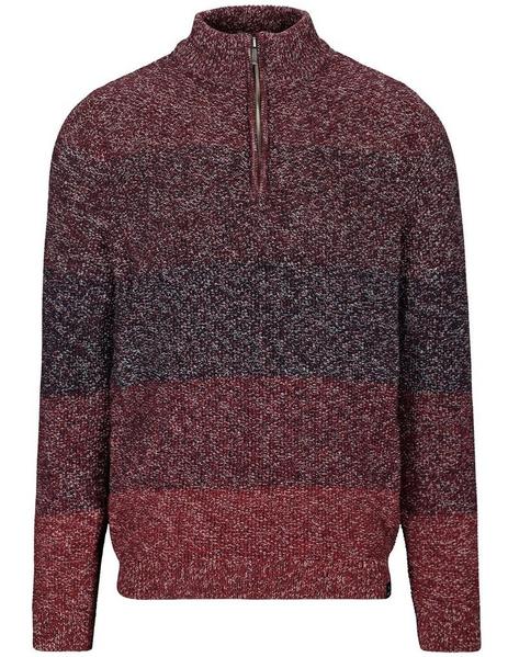 Zip Troyer Pullover - 406/Wine