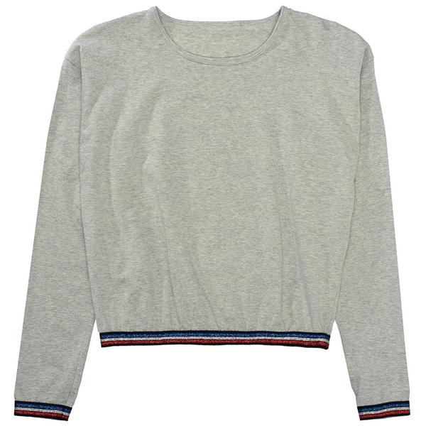 Md.-Boxy Shirt - 808/MID GREY MEL.