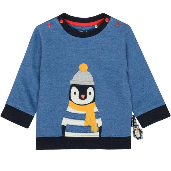 Kn.-Sweatshirt - 619/ROYAL MEL.