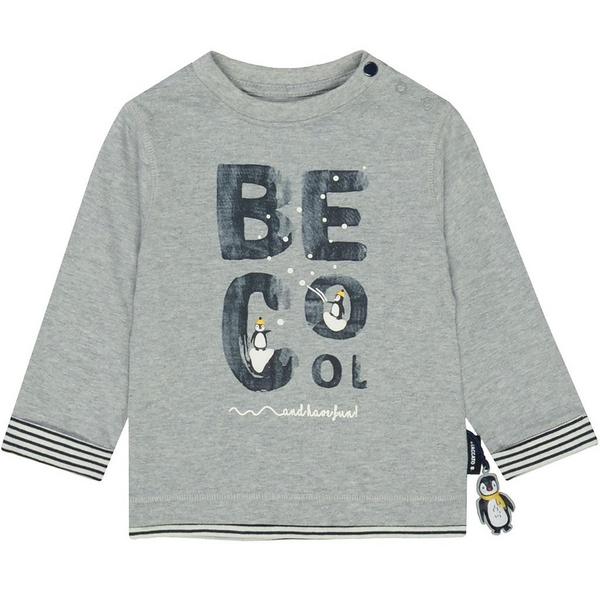 Kn.-Shirt - 805/LIGHT GREY MEL.