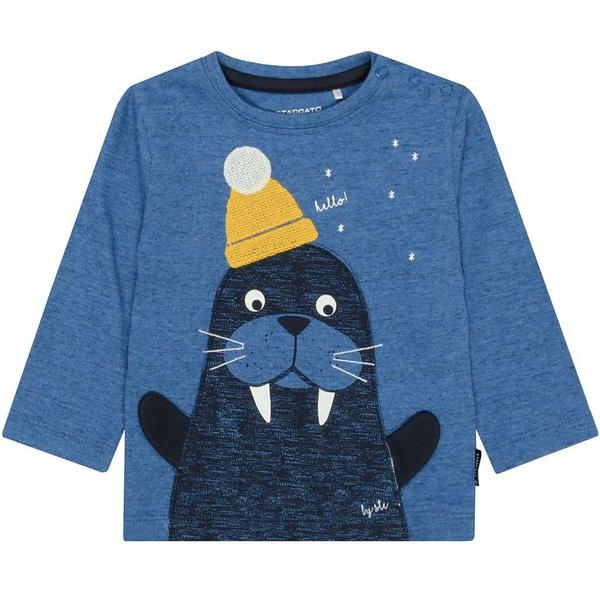 Kn.-Shirt - 619/ROYAL MEL.