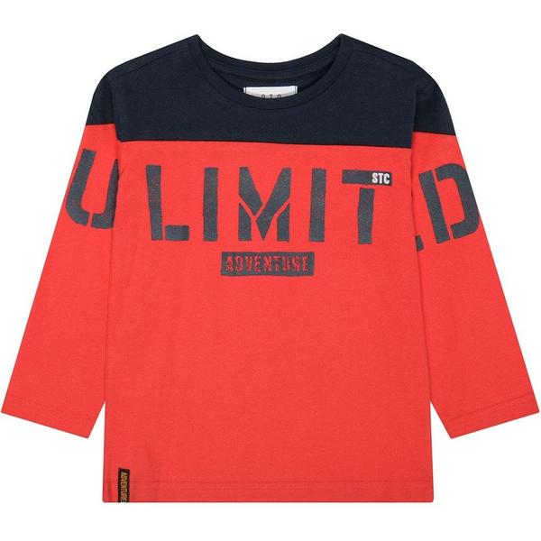 Kn.-Shirt - 425/RED/DARK NAVY