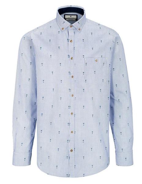 Basefield Freizeithemd im Streifen-Look MODERN FIT