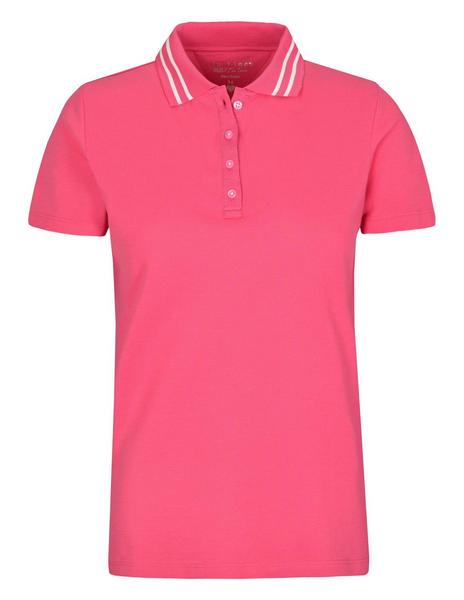 (S)NOS Pique` Polo-Shirt uni - 429/429 RASPBERRY