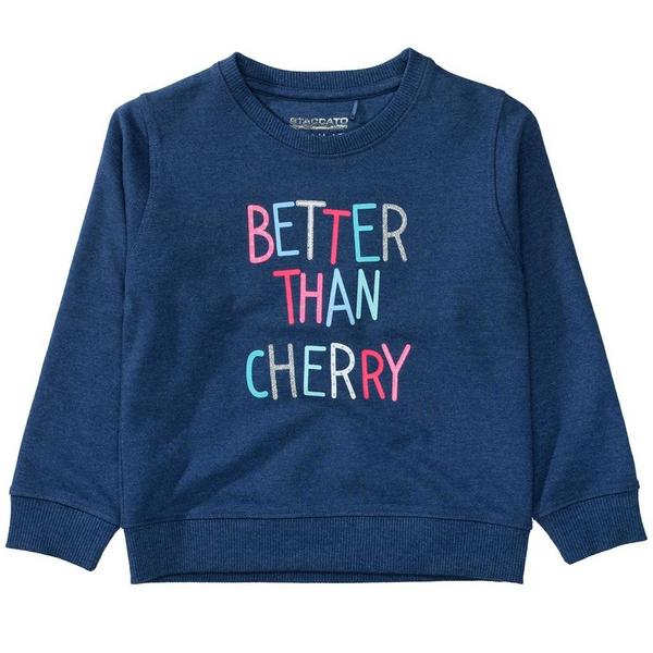 Md.-Sweatshirt - 605/DARK BLUE MEL.