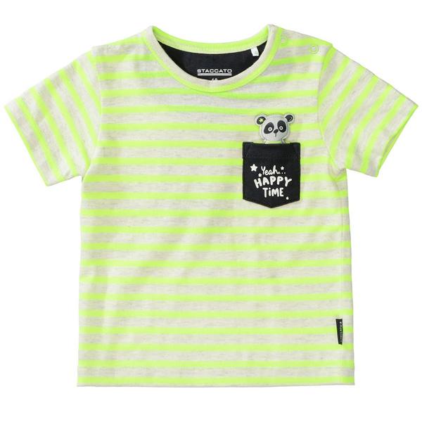 Kn.-T-Shirt - 300/NEON YELLOW STR.