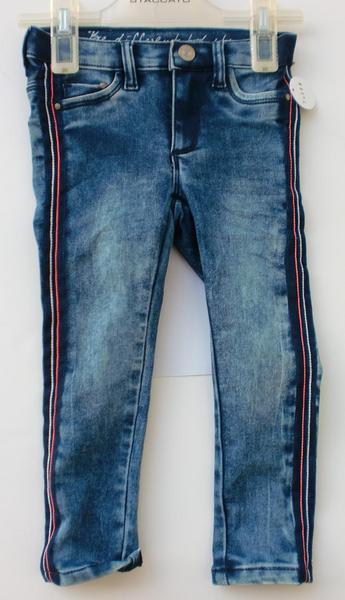 Md.-Jeans, Skinny - 650/MID BLUE DENIM