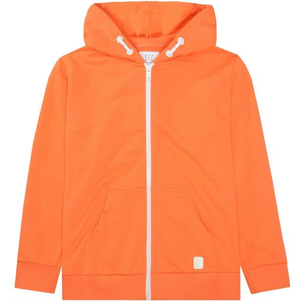 Kn.-Kap.-Sweatjacke - 301/ORANGE