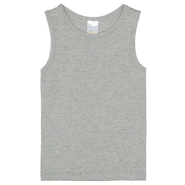 MB Achselhemd - 808/GREY MEL.STR