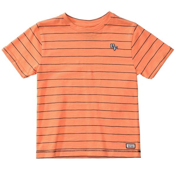 Kn.-T-Shirt - 310/SOFT ORANGE STRIPE
