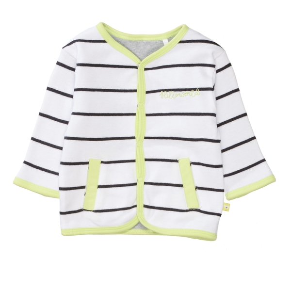 Wendejacke - 100/WHITE STR.