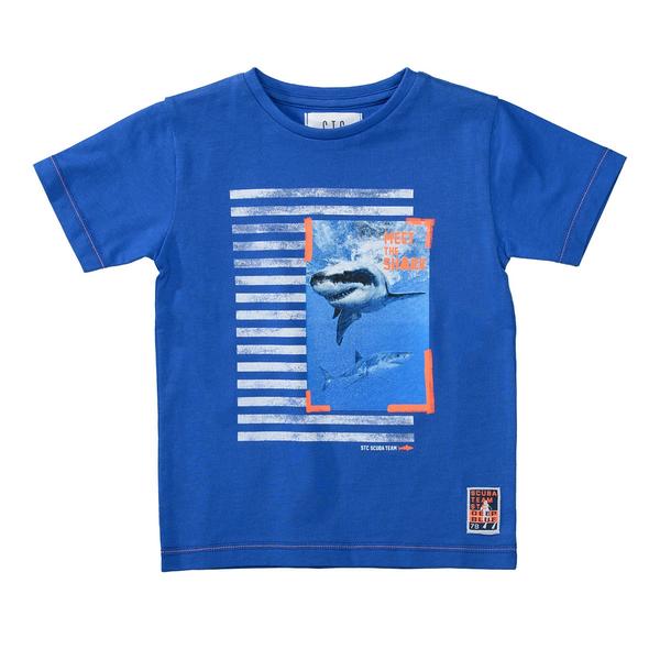 Kn.-T-Shirt - 639/ROYAL BLUE